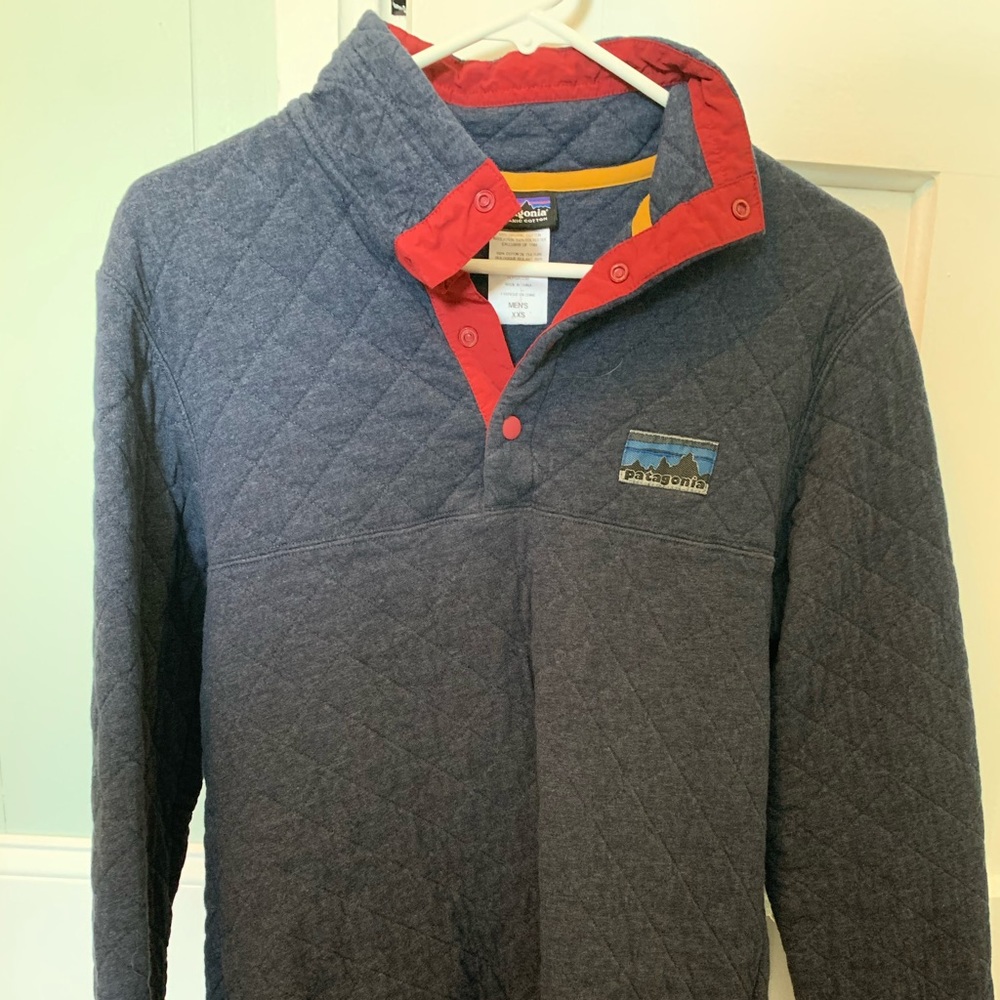 Patagonia quilted pullover